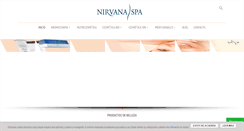 Desktop Screenshot of nirvanaandspa.com